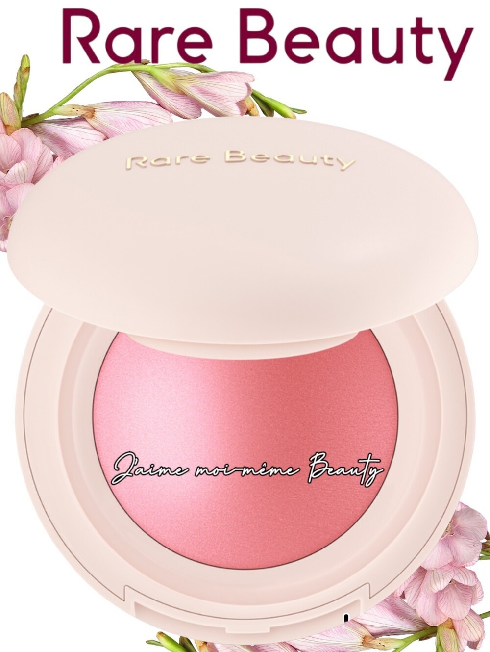 Rare Beauty Pink Dome Blush - Happy - Soft Shimmering Baby Pink